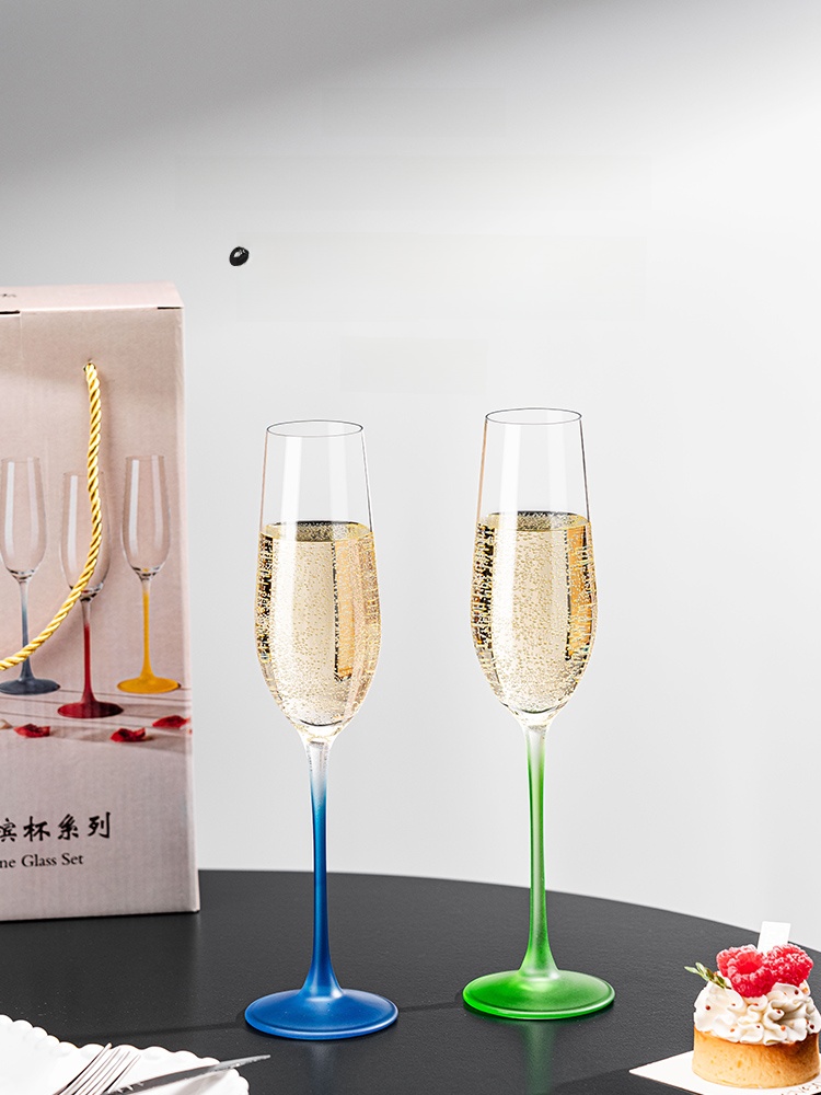 Novo Conjunto de Taças de Cham - Crystal Wine Glass avaliação e preço