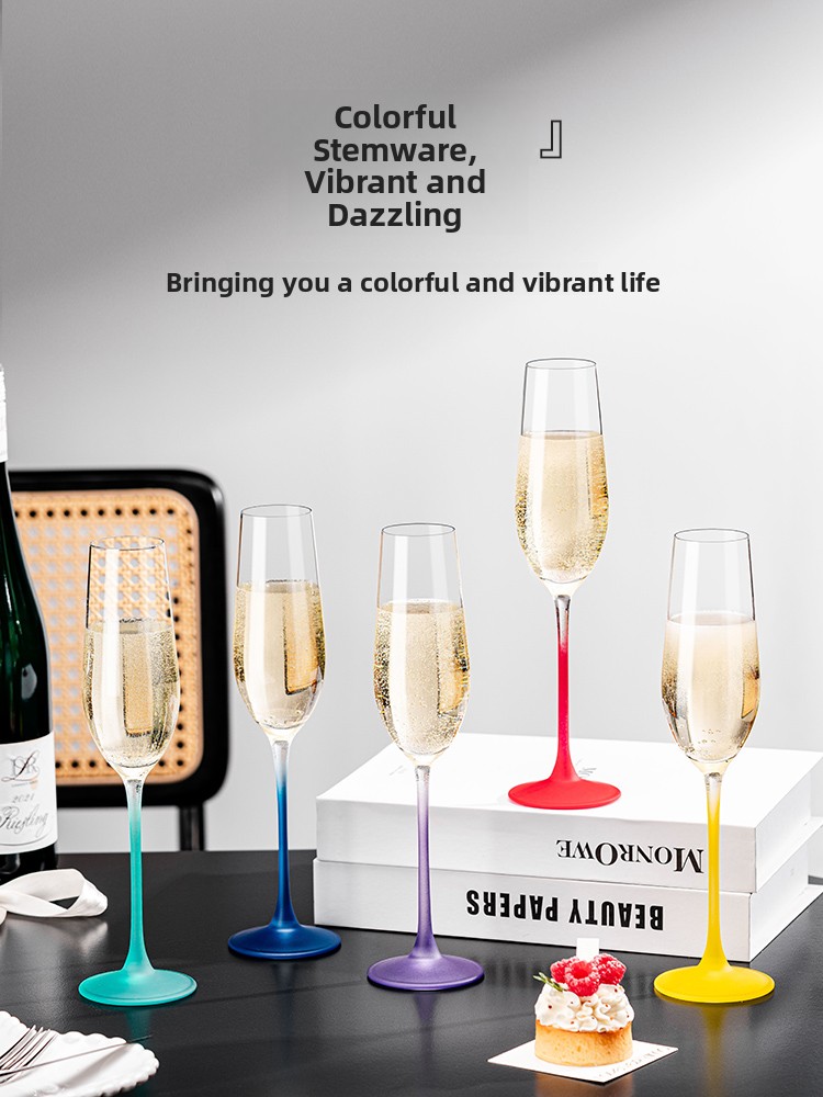 Novo Conjunto de Taças de Cham - Crystal Wine Glass avaliação e preço